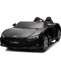 Pojazd elektryczny Audi Spyder R8 LIFT, czarny