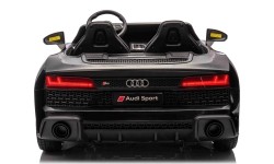 Pojazd elektryczny Audi Spyder R8 LIFT, czarny
