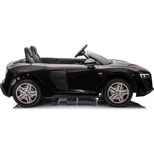 Pojazd elektryczny Audi Spyder R8 LIFT, czarny