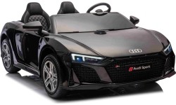 Pojazd elektryczny Audi Spyder R8 LIFT, czarny