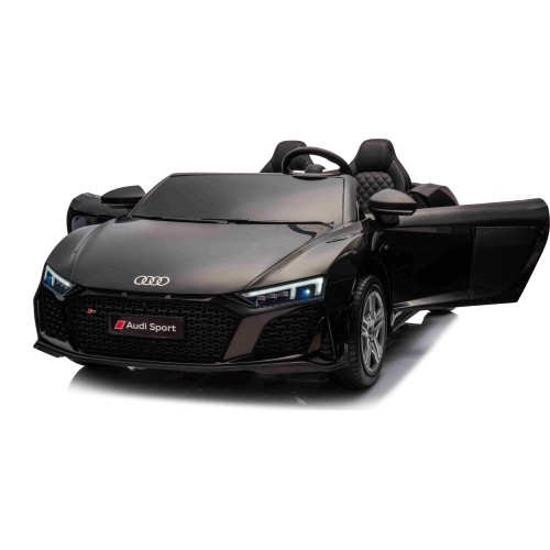 Pojazd elektryczny Audi Spyder R8 LIFT, czarny