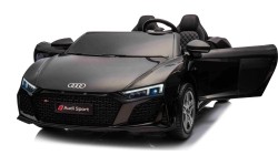 Pojazd elektryczny Audi Spyder R8 LIFT, czarny