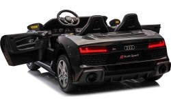 Pojazd elektryczny Audi Spyder R8 LIFT, czarny