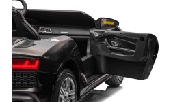 Pojazd elektryczny Audi Spyder R8 LIFT, czarny