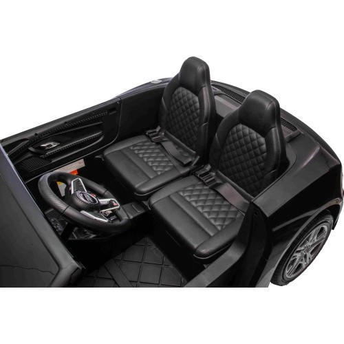 Pojazd elektryczny Audi Spyder R8 LIFT, czarny