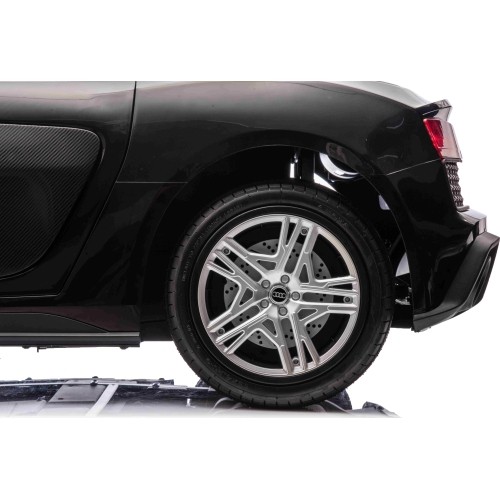 Pojazd elektryczny Audi Spyder R8 LIFT, czarny