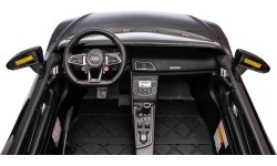 Pojazd elektryczny Audi Spyder R8 LIFT, czarny