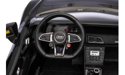 Pojazd elektryczny Audi Spyder R8 LIFT, czarny