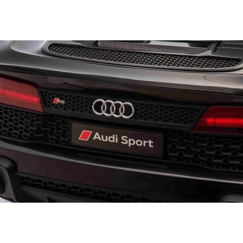 Pojazd elektryczny Audi Spyder R8 LIFT, czarny