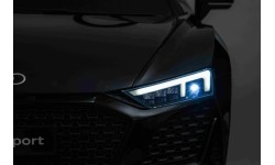 Pojazd elektryczny Audi Spyder R8 LIFT, czarny