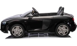 Pojazd elektryczny Audi Spyder R8 LIFT, czarny