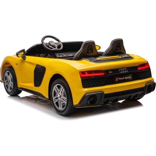 Pojazd Audi Spyder R8 LIFT Żółty