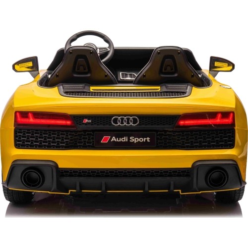 Pojazd Audi Spyder R8 LIFT Żółty