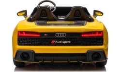 Pojazd Audi Spyder R8 LIFT Żółty