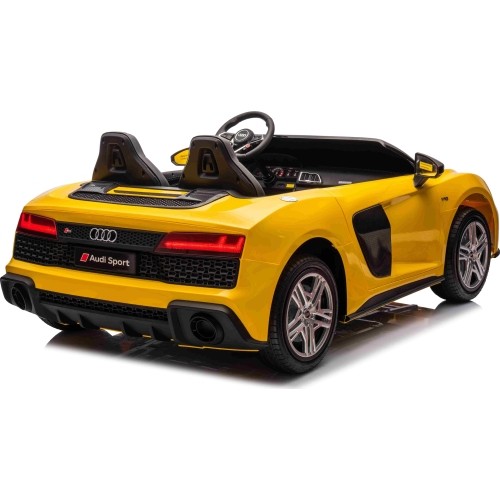 Pojazd Audi Spyder R8 LIFT Żółty