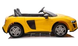 Pojazd Audi Spyder R8 LIFT Żółty