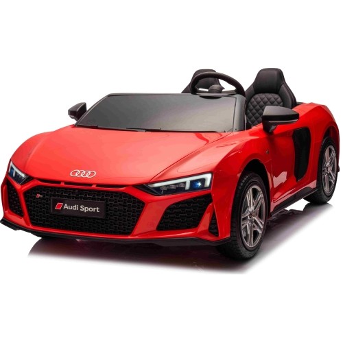 Pojazd elektryczny Audi Spyder R8 LIFT, czerwony