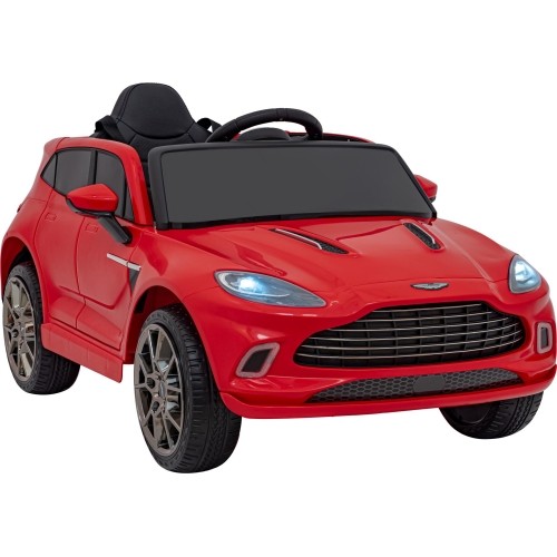 Aston Martin DBX pojazd czerwony