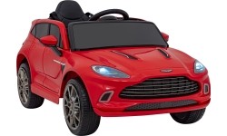 Aston Martin DBX pojazd czerwony