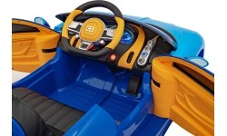 Pojazd elektryczny Bugatti Chiron Blue