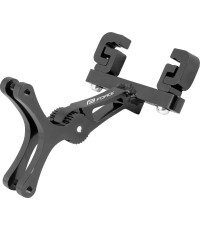 Regulowany uchwyt na bidon pod siodełko (aluminium, czarny)