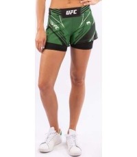 Damskie spodenki UFC Venum Authentic Fight Night - Short Fit - Green