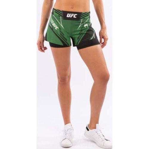Damskie spodenki UFC Venum Authentic Fight Night - Short Fit - Green