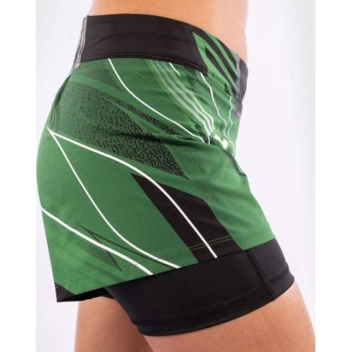 Damskie spodenki UFC Venum Authentic Fight Night - Short Fit - Green