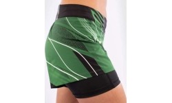 Damskie spodenki UFC Venum Authentic Fight Night - Short Fit - Green