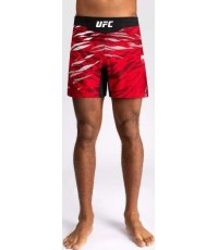 Męskie spodenki do walki UFC Fusion by Venum Authentic Fight Night - krótki krój - czerwone
