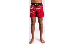 Męskie spodenki do walki UFC Fusion by Venum Authentic Fight Night - krótki krój - czerwone