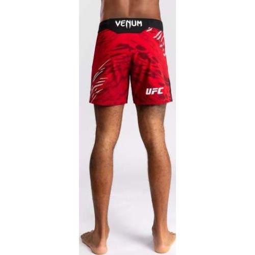 Męskie spodenki do walki UFC Fusion by Venum Authentic Fight Night - krótki krój - czerwone
