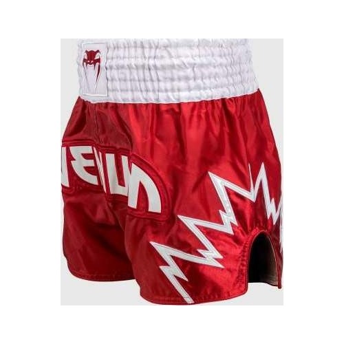 Spodenki Venum Inferno Muay Thai - czerwono-białe