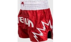 Spodenki Venum Inferno Muay Thai - czerwono-białe