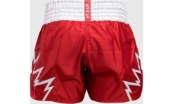 Spodenki Venum Inferno Muay Thai - czerwono-białe