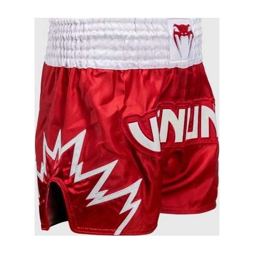 Spodenki Venum Inferno Muay Thai - czerwono-białe