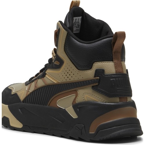 Buty męskie Puma Trinity Mid Hybrid, czarno-brązowe 393985 09