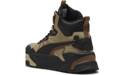 Buty męskie Puma Trinity Mid Hybrid, czarno-brązowe 393985 09