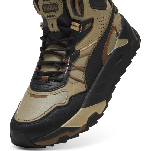 Buty męskie Puma Trinity Mid Hybrid, czarno-brązowe 393985 09