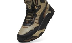 Buty męskie Puma Trinity Mid Hybrid, czarno-brązowe 393985 09