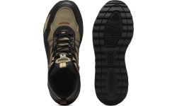 Buty męskie Puma Trinity Mid Hybrid, czarno-brązowe 393985 09