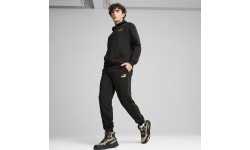 Buty męskie Puma Trinity Mid Hybrid, czarno-brązowe 393985 09