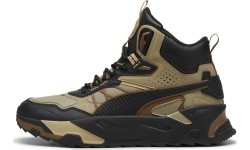 Buty męskie Puma Trinity Mid Hybrid, czarno-brązowe 393985 09