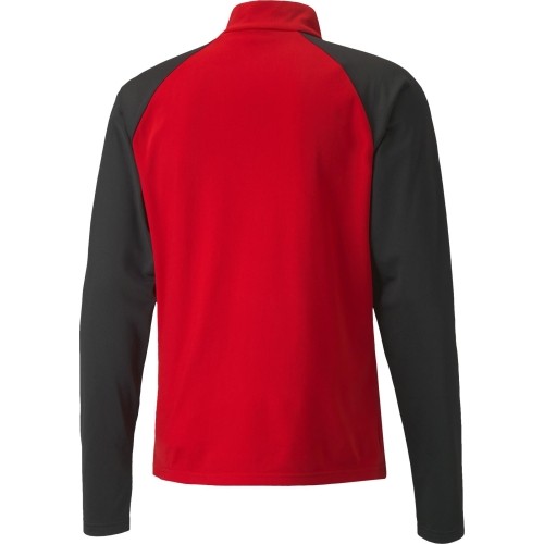 Bluza męska Puma TeamLiga 1/4 Zip Top Red Black 657236 01