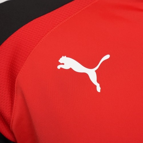 Bluza męska Puma TeamLiga 1/4 Zip Top Red Black 657236 01