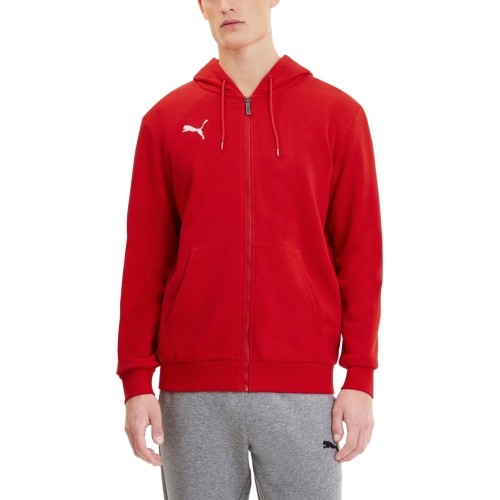 Puma bluza męska TeamGoal 23 Casuals Hooded Red 656708 01