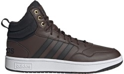 Buty sneakersy męskie Adidas Hoops 3.0 Mid WTR, brązowe GZ6680