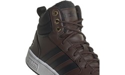 Buty sneakersy męskie Adidas Hoops 3.0 Mid WTR, brązowe GZ6680