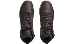 Buty sneakersy męskie Adidas Hoops 3.0 Mid WTR, brązowe GZ6680