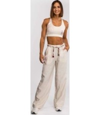 Spodnie damskie Venum Serpenti - kość słoniowa/bordowy